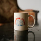 "Slow Down, Cowboy" Golden Tapestry Mug